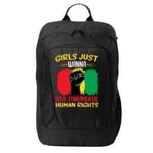 Girls Just Want To Have Fundamental Rights Gift City Backpack