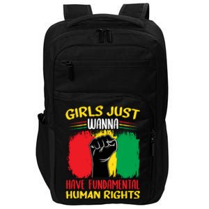 Girls Just Want To Have Fundamental Rights Gift Impact Tech Backpack