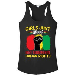 Girls Just Want To Have Fundamental Rights Gift Ladies PosiCharge Competitor Racerback Tank