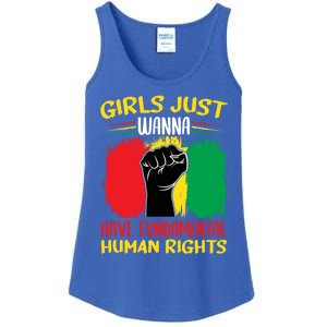 Girls Just Want To Have Fundamental Rights Gift Ladies Essential Tank