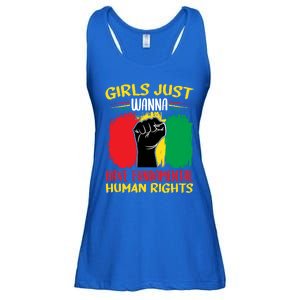 Girls Just Want To Have Fundamental Rights Gift Ladies Essential Flowy Tank