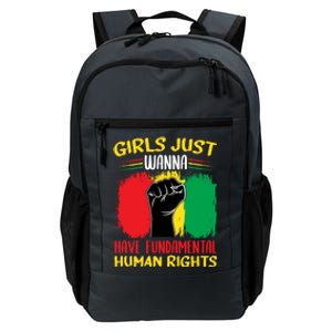 Girls Just Want To Have Fundamental Rights Gift Daily Commute Backpack