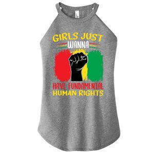 Girls Just Want To Have Fundamental Rights Gift Women's Perfect Tri Rocker Tank