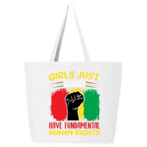 Girls Just Want To Have Fundamental Rights Gift 25L Jumbo Tote