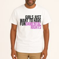 Girls Just Wanna Have Fundamental Rights Feminist Tall T-Shirt