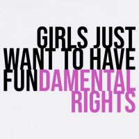 Girls Just Wanna Have Fundamental Rights Feminist Trucker Hat