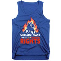 Girls Just Want To Have Fundamental Rights Feminist Gift Tank Top