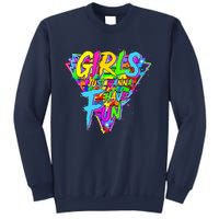 Girl Just Wanna Fun 80s 1980s Nostalgia Sweatshirt