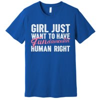 Girls Just Want To Have Fundamental Rights Funny Cool Gift Premium T-Shirt