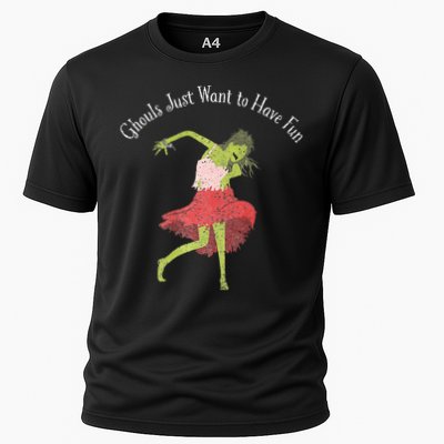 Ghouls Just Want to Have Fun 80's zombie dancing Performance Shirt