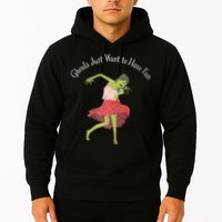 Ghouls Just Want to Have Fun 80's zombie dancing Hoodie