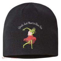 Ghouls Just Want to Have Fun 80's zombie dancing Sustainable Beanie