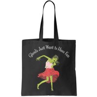 Ghouls Just Want to Have Fun 80's zombie dancing Bag