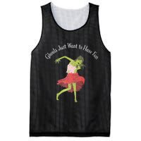 Ghouls Just Want to Have Fun 80's zombie dancing Mesh Reversible Basketball Jersey Tank