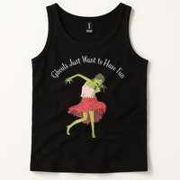 Ghouls Just Want to Have Fun 80's zombie dancing Tank Top