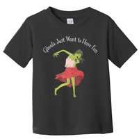 Ghouls Just Want to Have Fun 80's zombie dancing Toddler T-Shirt