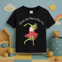 Ghouls Just Want to Have Fun 80's zombie dancing Toddler T-Shirt
