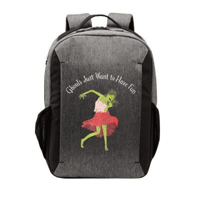 Ghouls Just Want to Have Fun 80's zombie dancing Vector Backpack