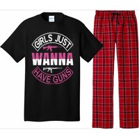 Girls Just Wanna Have Guns Pajama Set