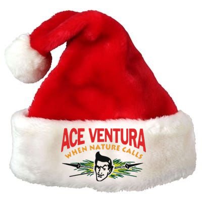 George Kittle Ace Ventura When Nature Calls Premium Christmas Santa Hat