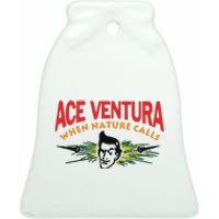 George Kittle Ace Ventura When Nature Calls Ceramic Bell Ornament