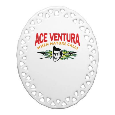 George Kittle Ace Ventura When Nature Calls Ceramic Oval Ornament