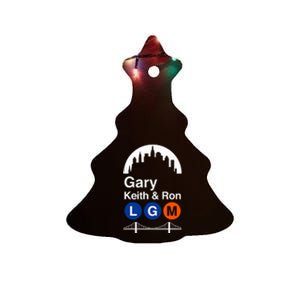 Garys Keiths And Rons Ceramic Tree Ornament