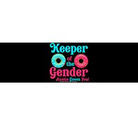 Gender Keeper Auntie funny Donuts Lover Gender Reveal Idea Bumper Sticker