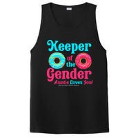 Gender Keeper Auntie funny Donuts Lover Gender Reveal Idea PosiCharge Competitor Tank