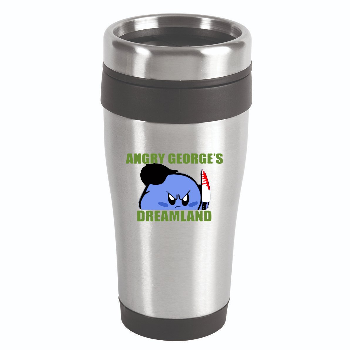 George Kirby Angry George’S Dreamland 16oz Travel Tumbler