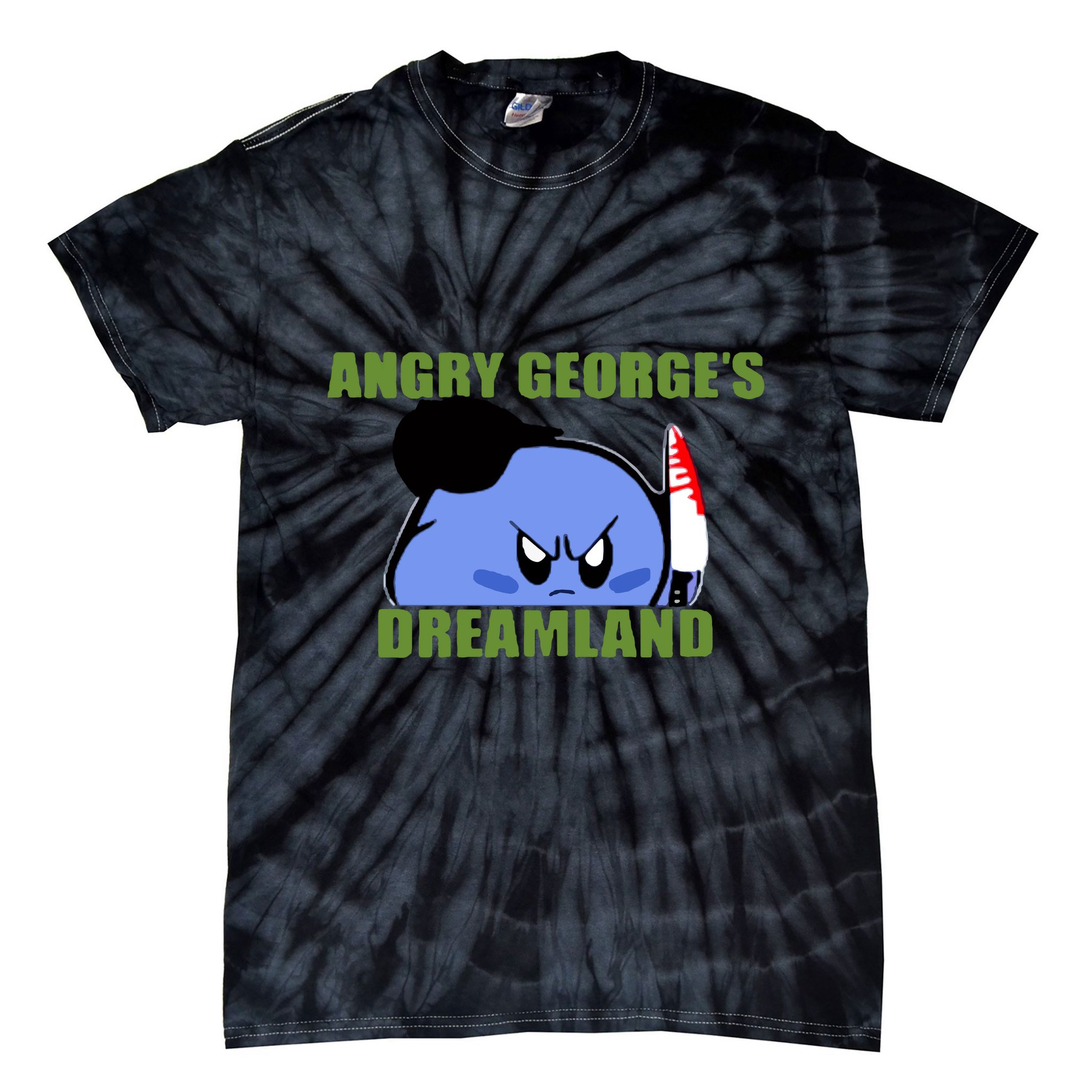 George Kirby Angry George’S Dreamland Tie-Dye T-Shirt