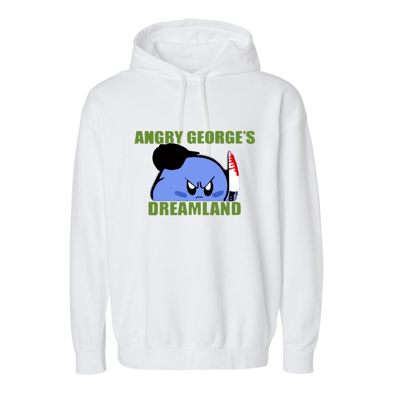 George Kirby Angry George’S Dreamland Garment-Dyed Fleece Hoodie