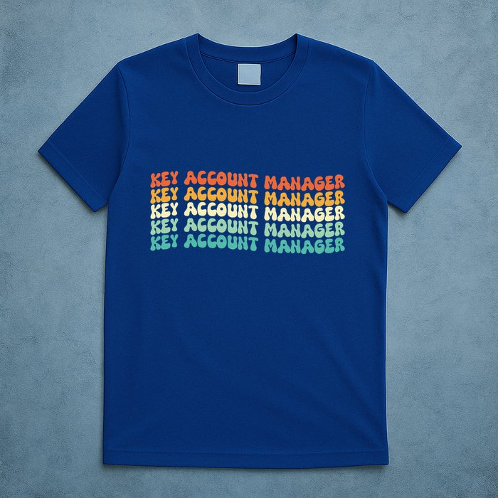 Groovy Key Account Manager Job Title T-Shirt