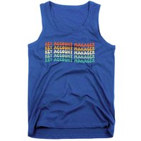 Groovy Key Account Manager Job Title Tank Top