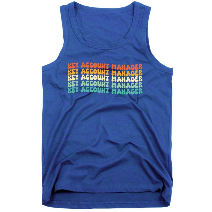 Groovy Key Account Manager Job Title Tank Top