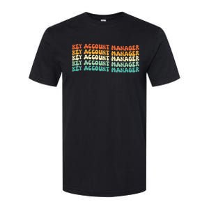 Groovy Key Account Manager Job Title Softstyle CVC T-Shirt