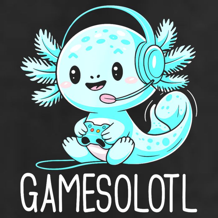 Gamesolotl Kawaii Axolotl Gamer Anime Design 11oz C Handle Ceramic Mug