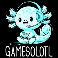 Gamesolotl Kawaii Axolotl Gamer Anime Design Drawstring Bag