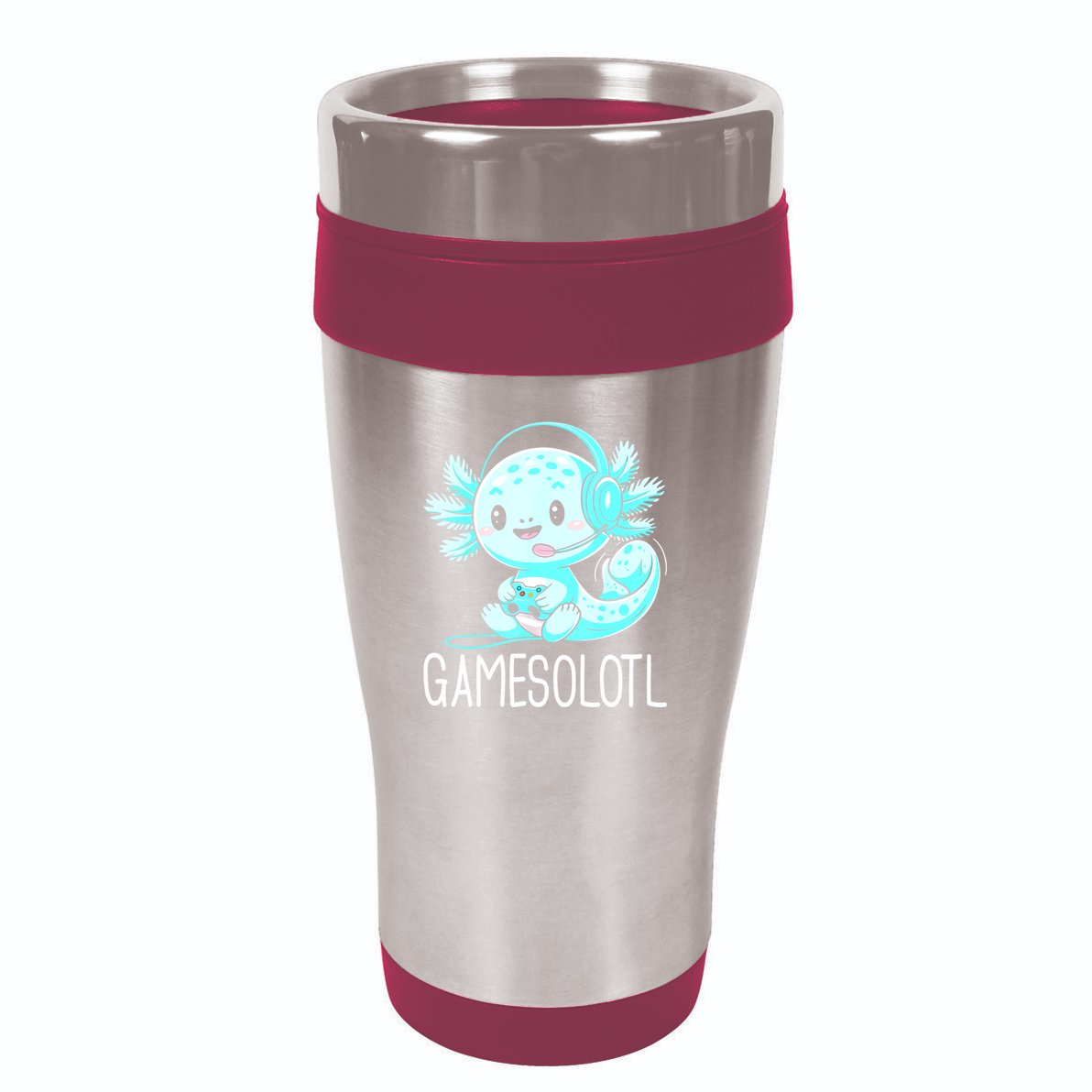 Gamesolotl Kawaii Axolotl Gamer Anime Design Tall Hoodie
