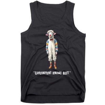 Government Knows Best Tank Top