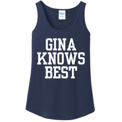 Gina Knows Best 99 Ladies Essential Tank