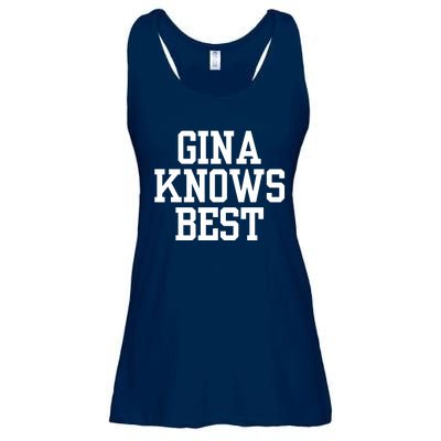 Gina Knows Best 99 Ladies Essential Flowy Tank