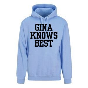 Gina Knows Best 99 Unisex Surf Hoodie