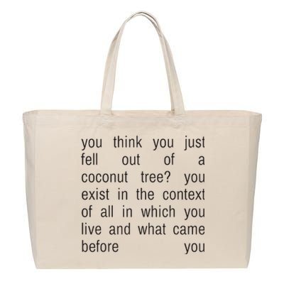 Green Kamala Brat Funny Tees Cotton Canvas Jumbo Tote