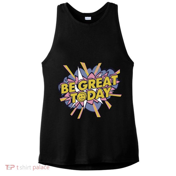 George Kittle Be Great Today Ladies PosiCharge Tri-Blend Wicking Tank
