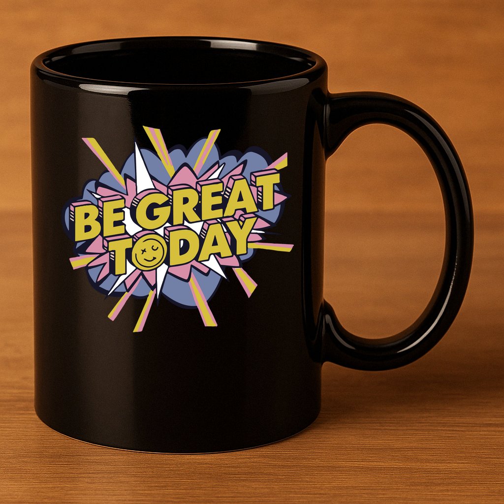 George Kittle Be Great Today 11oz C Handle Ceramic Mug