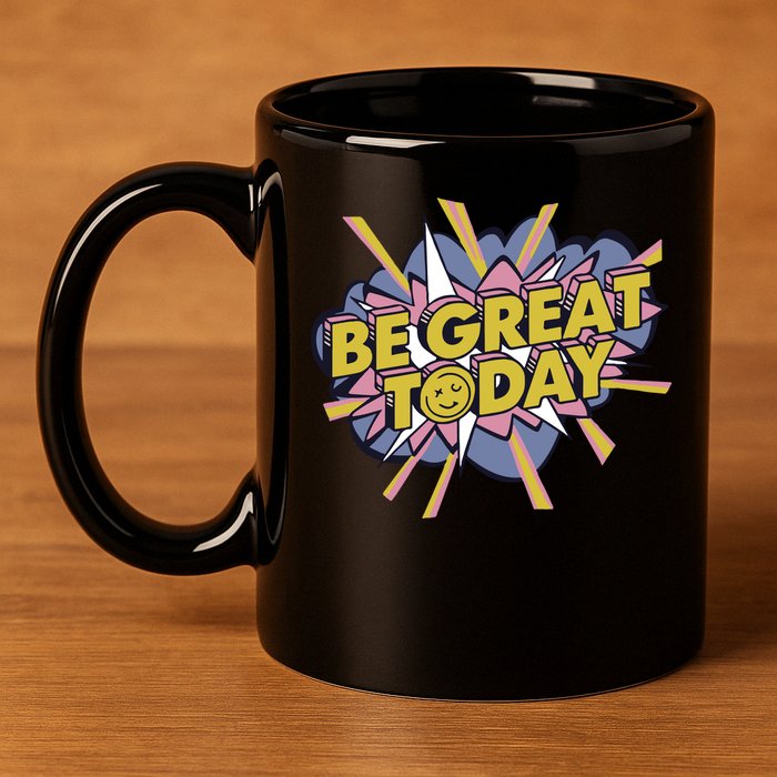 George Kittle Be Great Today 11oz C Handle Ceramic Mug