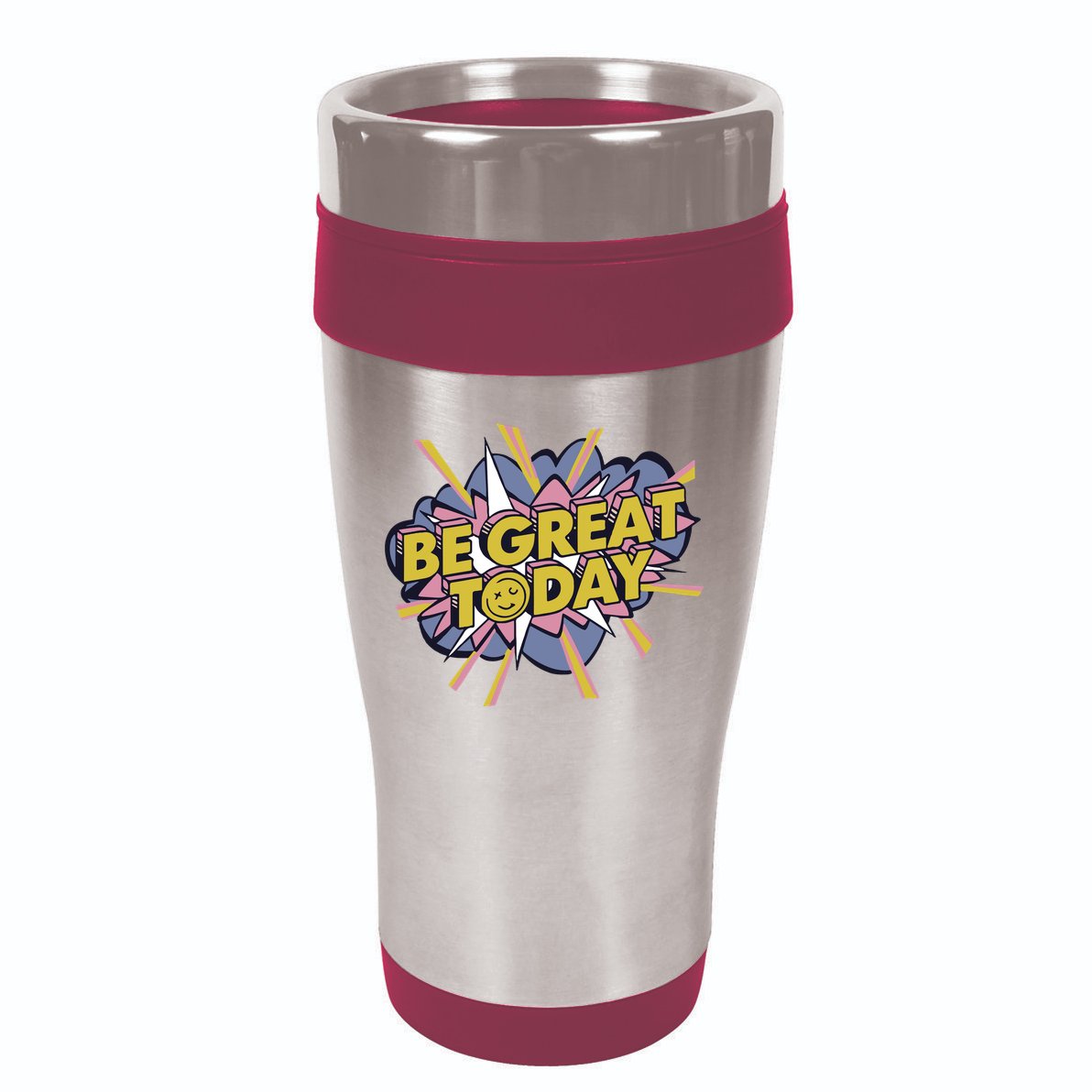 George Kittle Be Great Today 16oz Travel Tumbler