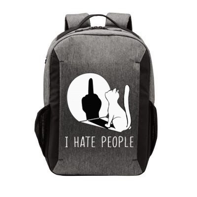 Grumpy Kitten Cats I DonT Like People Cat I Hate People Cat Vector Backpack