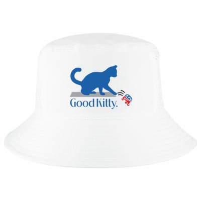 Good Kitty Cat Ladies For Kamala Vote Blue Cool Comfort Performance Bucket Hat
